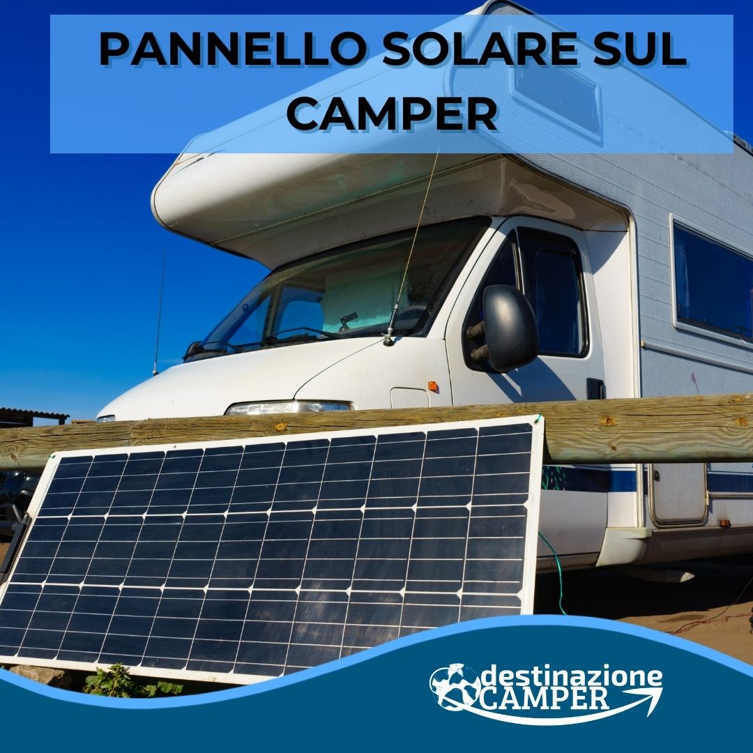 Kit Solare Camper PLUS Pannello Poli 200W 12V carica Batteria