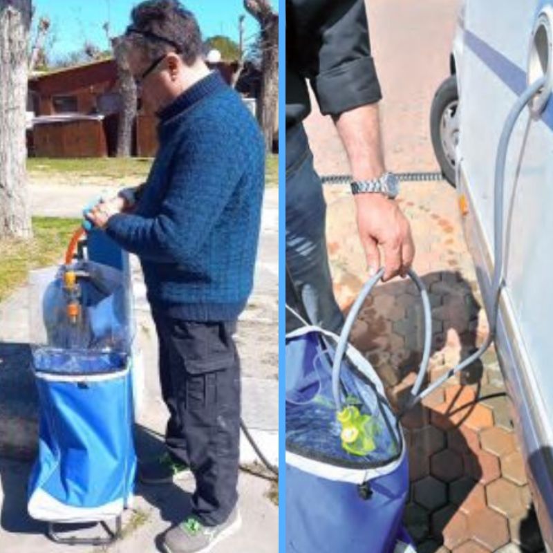 ACQUATRAVEL - CARRELLINO TRIVALENTE