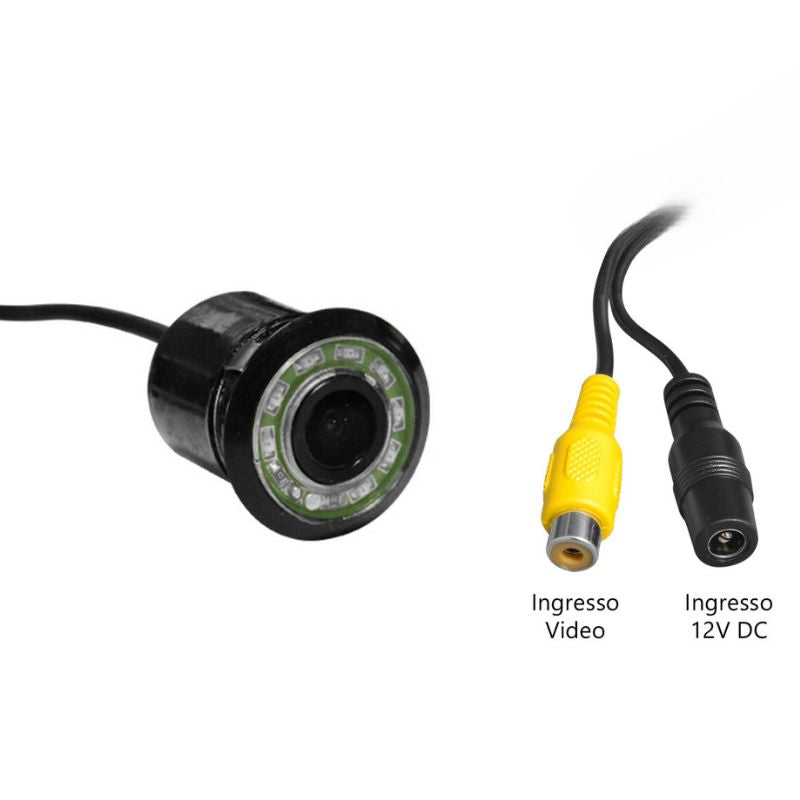 ALCAPOWER - TELECAMERA INCASSO ORIENTABILE ALTA DEFINIZIONE