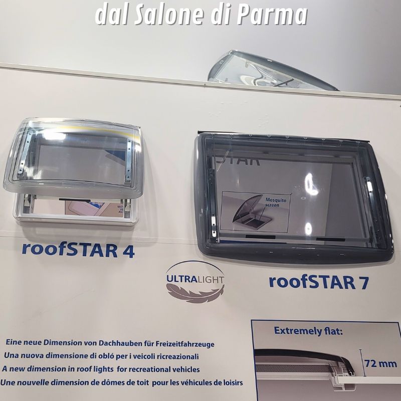 Brunner RoofStar foto dal vivo Salone di Parma