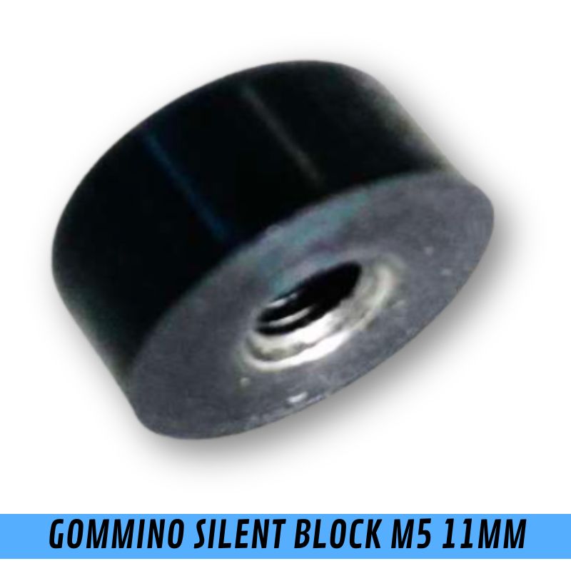 CAN ricambi piani cottura gommino silent block M5 11mm