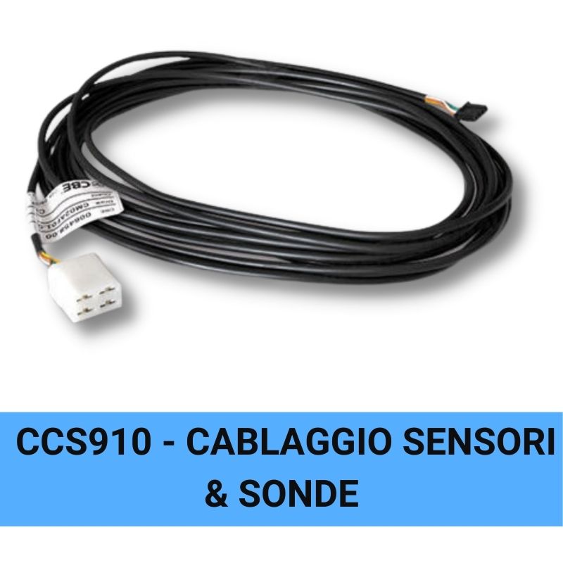 CBE CCS cablaggio sonde e sensori con DS300