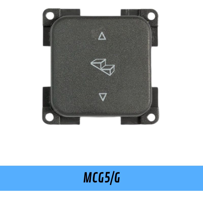 CBE MCG5G pulsante gradino esterno grigio