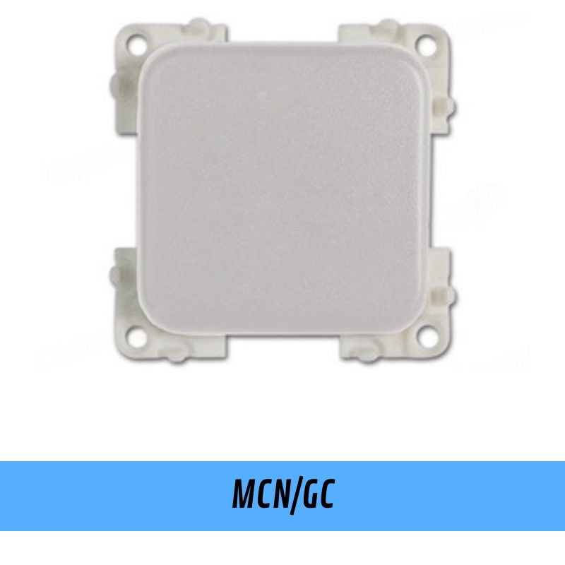 CBE MCNGC interruttore unipolare grigio chiaro