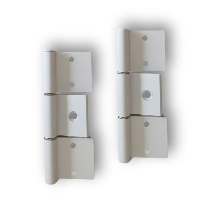 COPPIA DI CERNIERE A 3 ALETTE