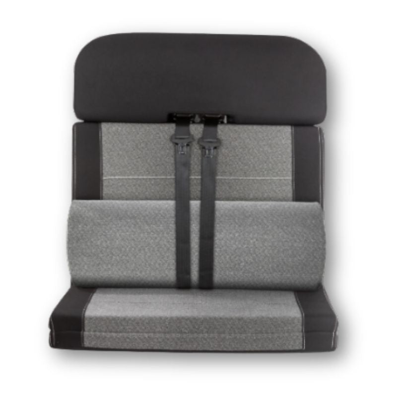 CTA cuscineria per Smart Kit con Easy Bed poggiatesta unico vista frontale chiuso