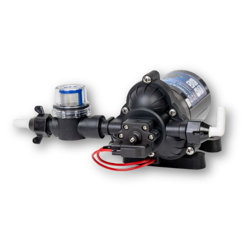 Carbest Pompe a pressostato da 7 e 10L/min con vite regolazione pressione