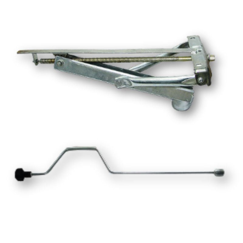 Carbest stabilizzatore 600kg per caravan con manovella