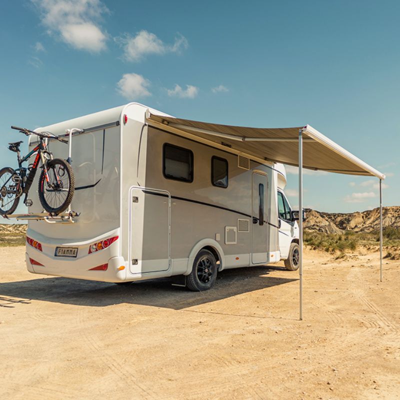 Fiamma F45L tendalino da parete per camper grandi e motorhome montato