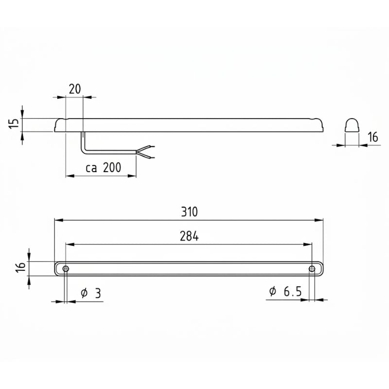 Jokon ZHBL 20 disegno tecnico misure