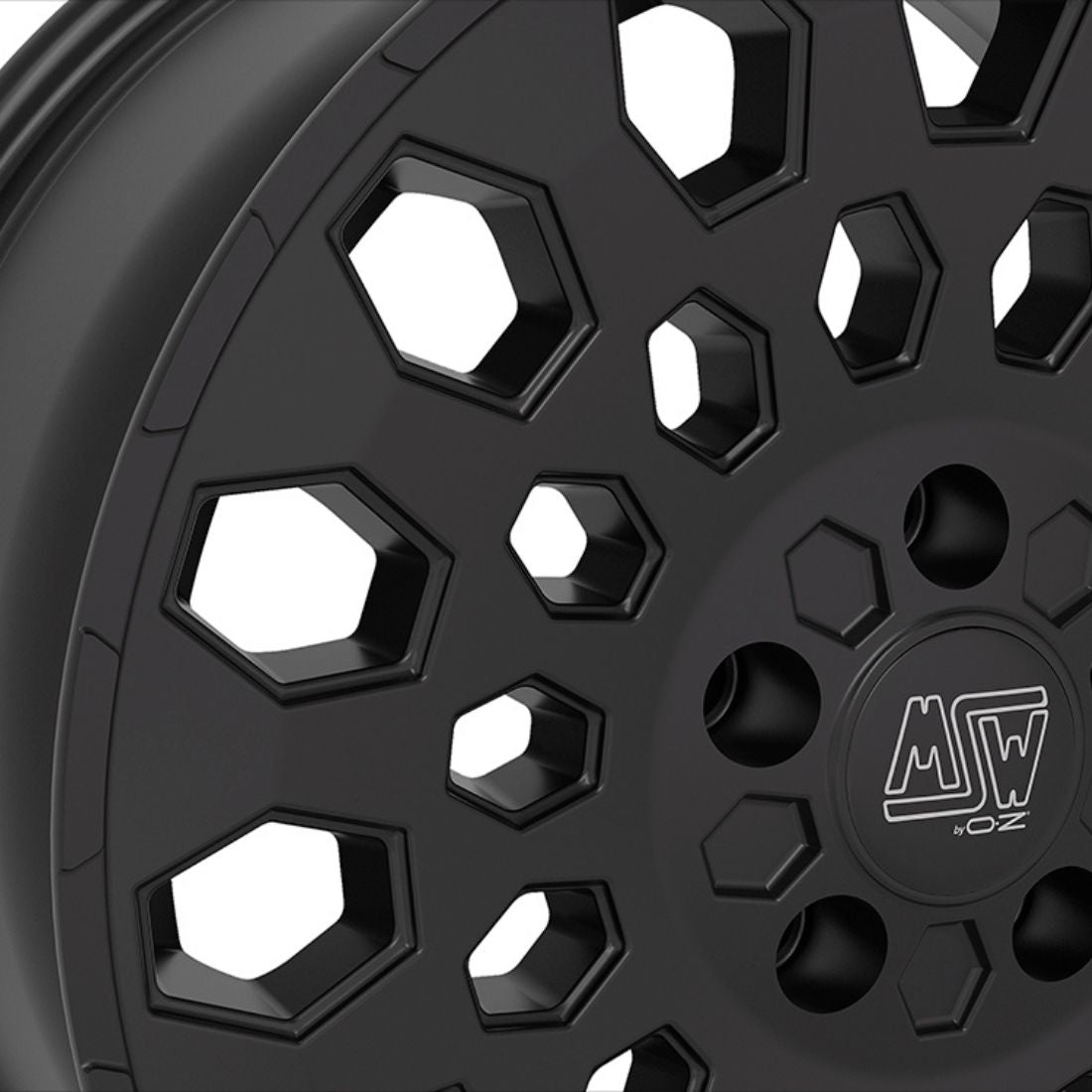 MSW 99VAN matte black dettaglio