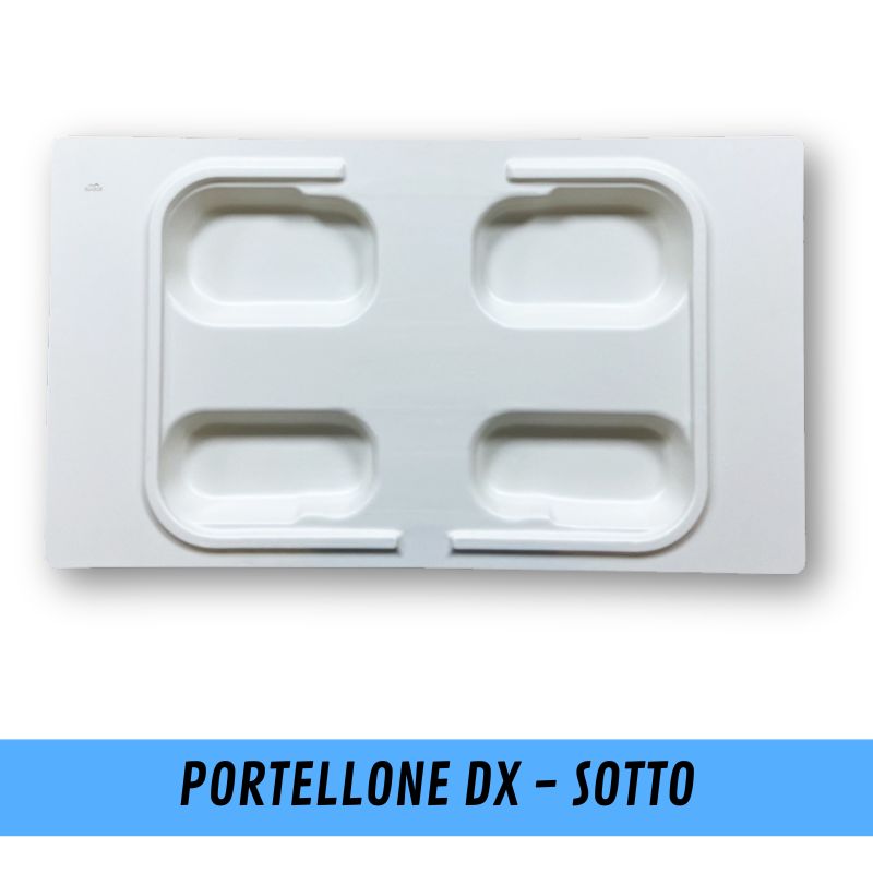 Masis pannelli rivestimento interno Ducato portellone laterale sotto