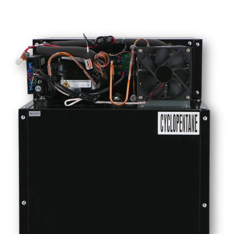 Mestic MR43 dettaglio retro compressore