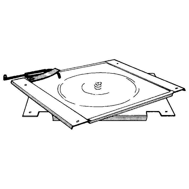 PIASTRA GIREVOLE - DUCATO X230 - SEDILE ORIGINALE