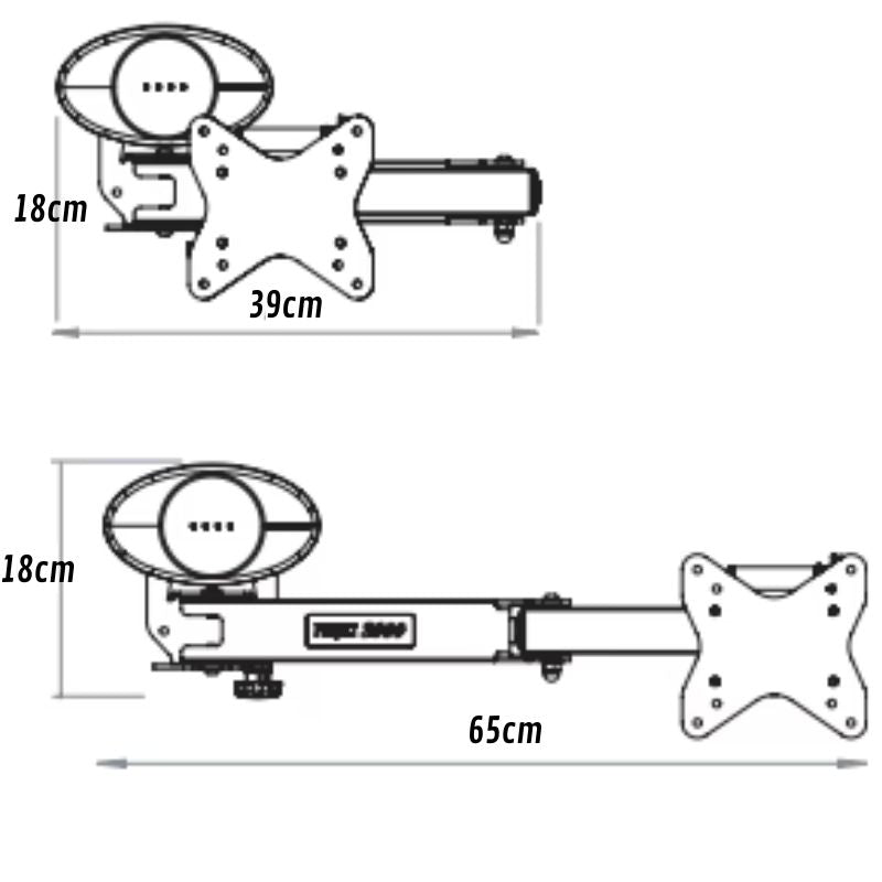 PROJECT 2000 - BRACCIO PORTA TV