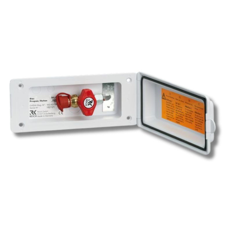 REICH - PRESA ESTERNA GAS RETTANGOLARE