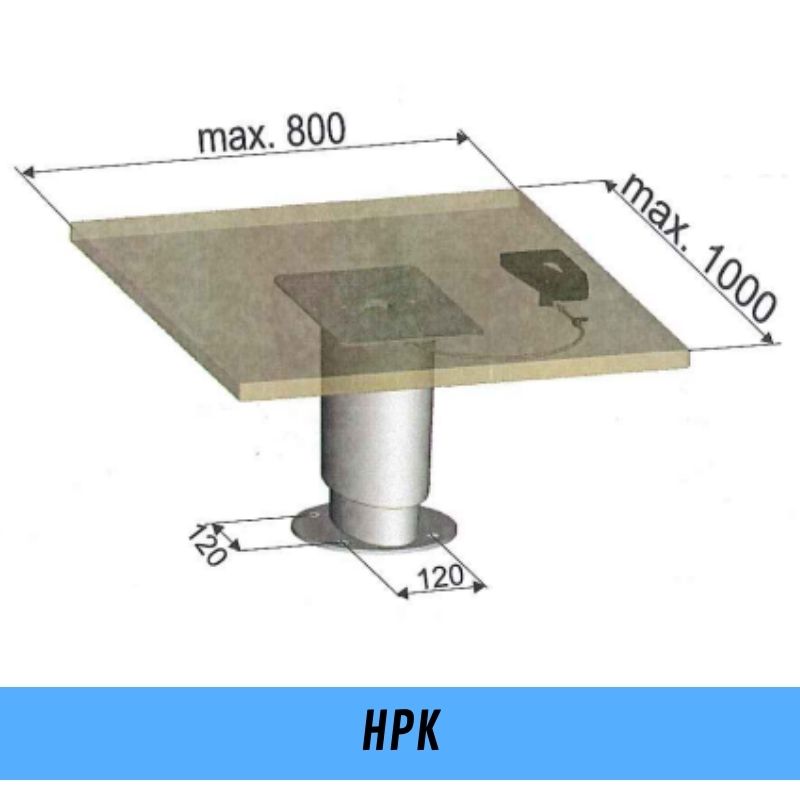 STRUTTURA TAVOLO - PRIMERO COMFORT