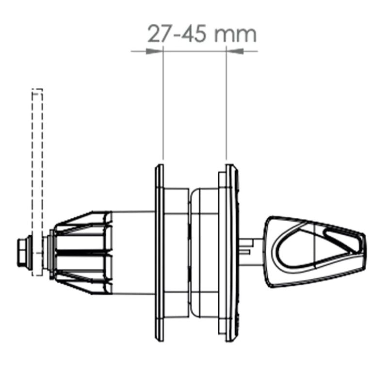 STS Oberholz Quadro disegno tecnico misure vista laterale 2