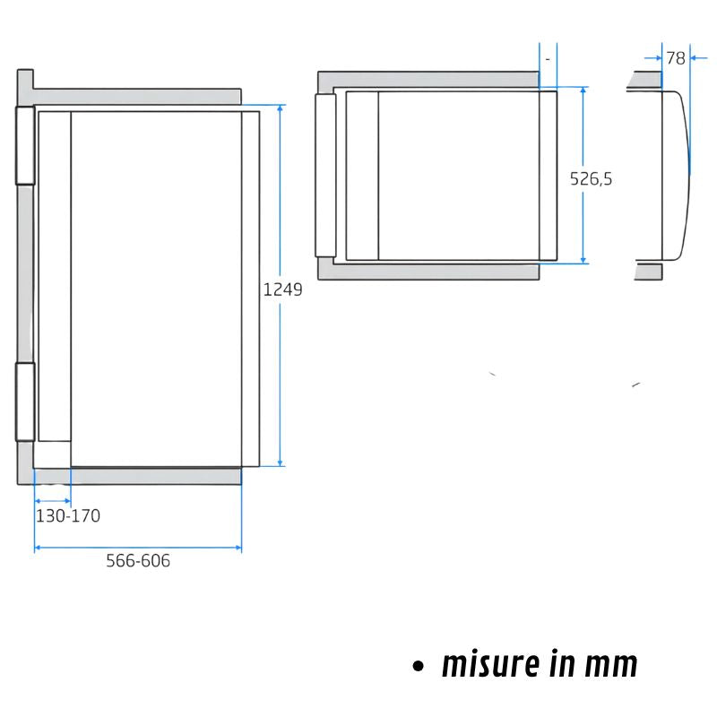 THETFORD N4175 A disegno tecnico misure