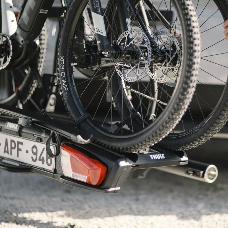 Thule VeloSwing dettaglio canalina portabici