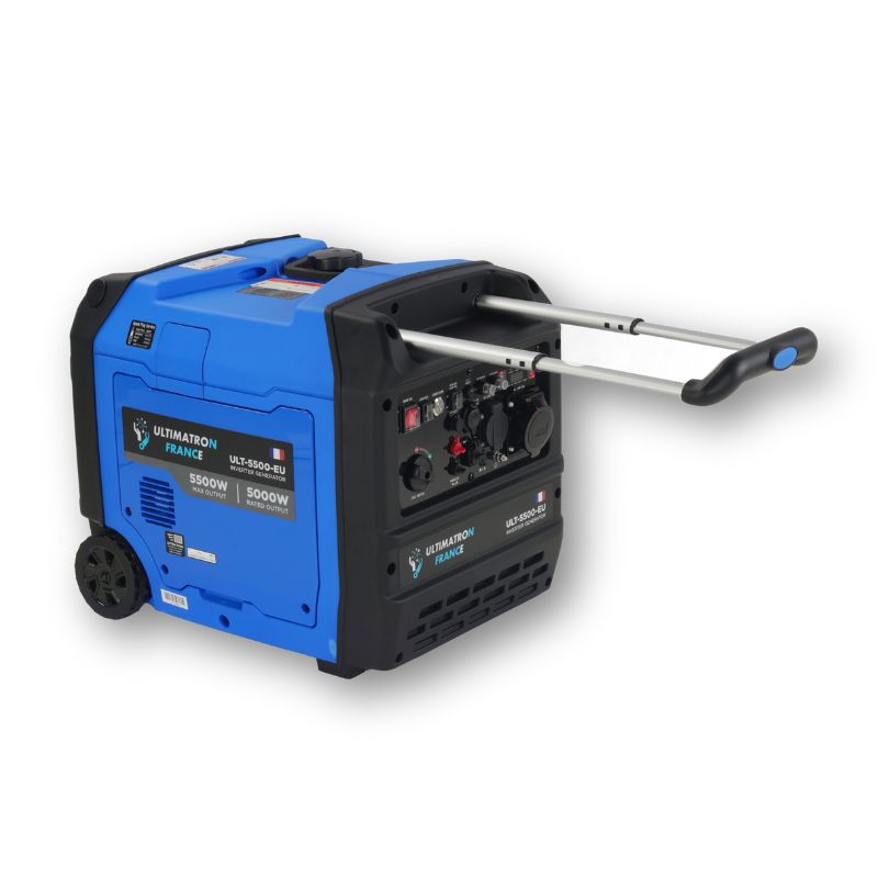 Ultimatron generatore 220V da 5.000W con maniglia trasposto estesa
