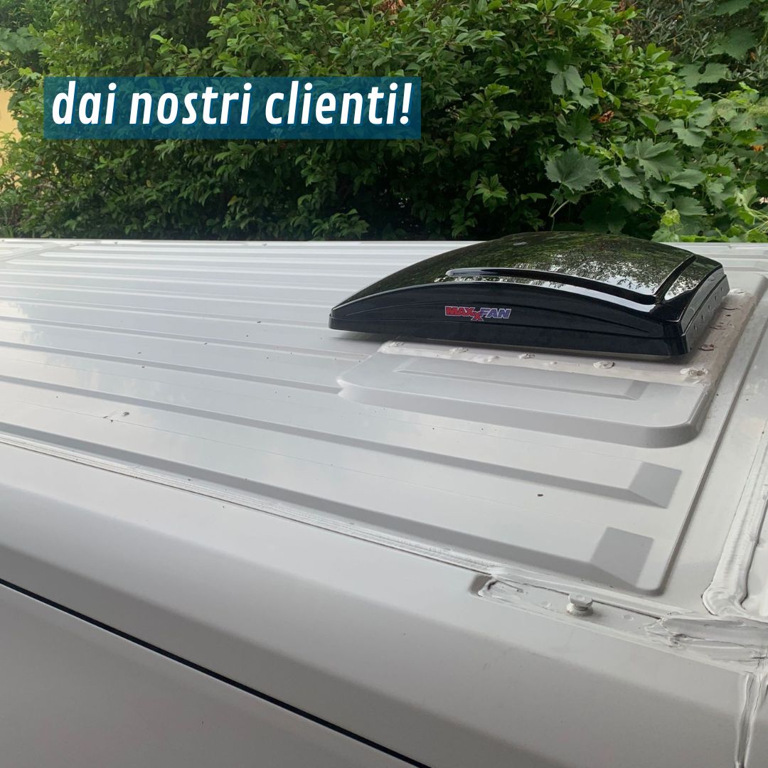 aircell maxxfan deluxe montato