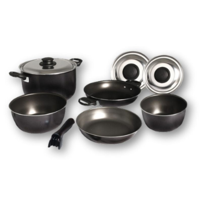 CAMP4 - SET COMPLETO PENTOLAME IN ALLUMINIO