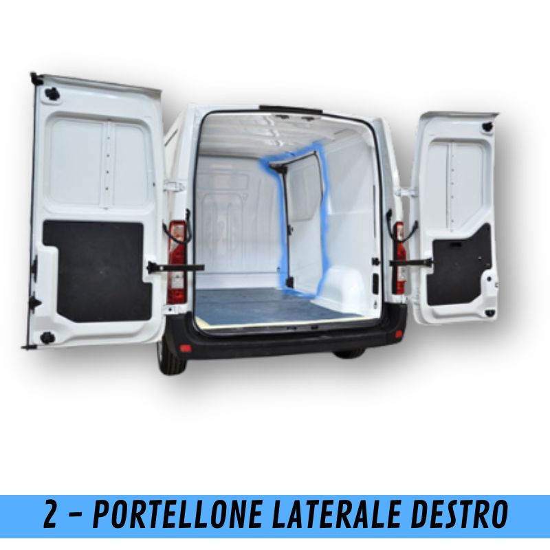 car fiberglass brnbi portellone laterale destro