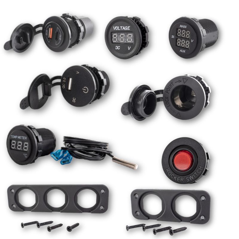 CARBEST - ACCESSORI 12V DC (CON CORNICI)