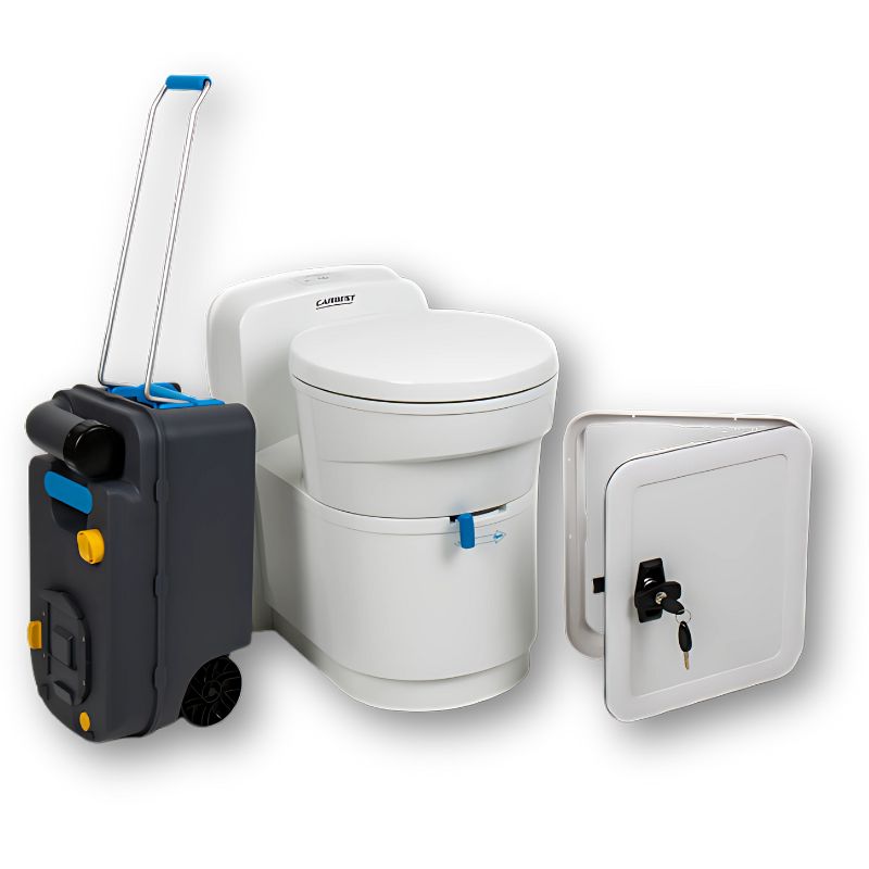 RV BASIC - WC A CASSETTA - SEDUTA GIREVOLE