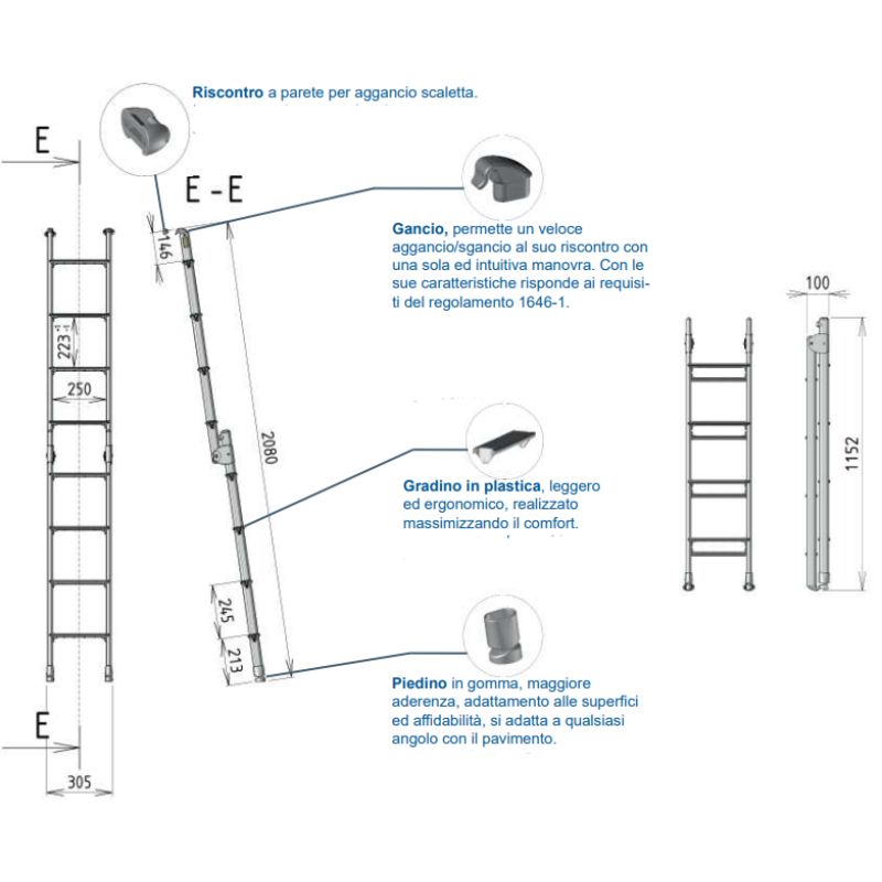 CTA - SCALETTE A RIBALTA
