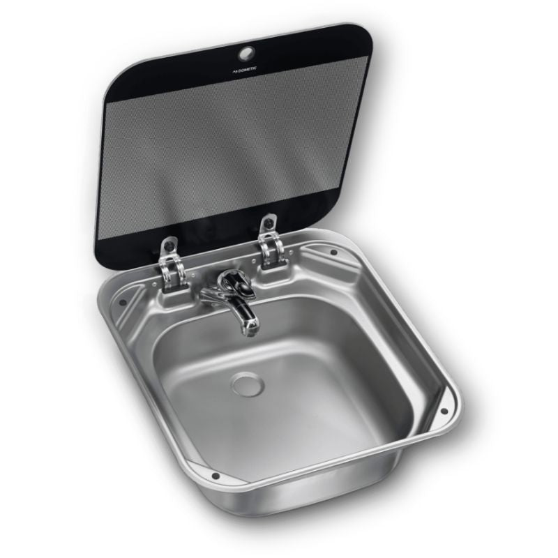 SMEV Dometic S8006 Sink Black Glass Lid VA8006 SNG4244