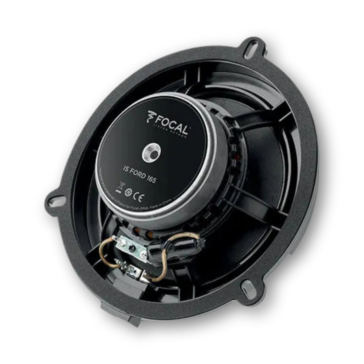 Retro del woofer Focal IS FORD 165 con il connettore