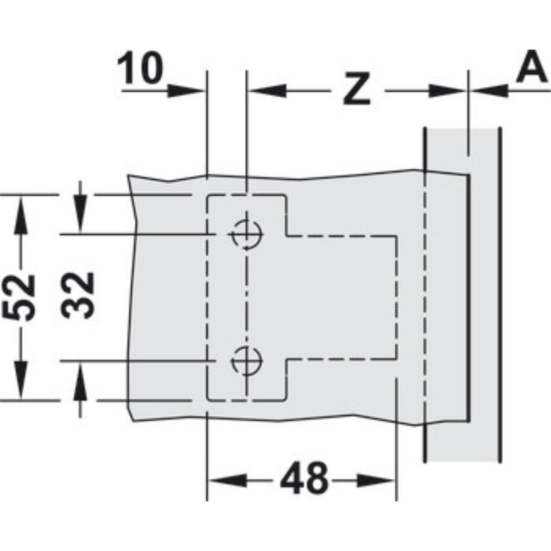 HAFELE - GRASS TIOMOS MO 125°