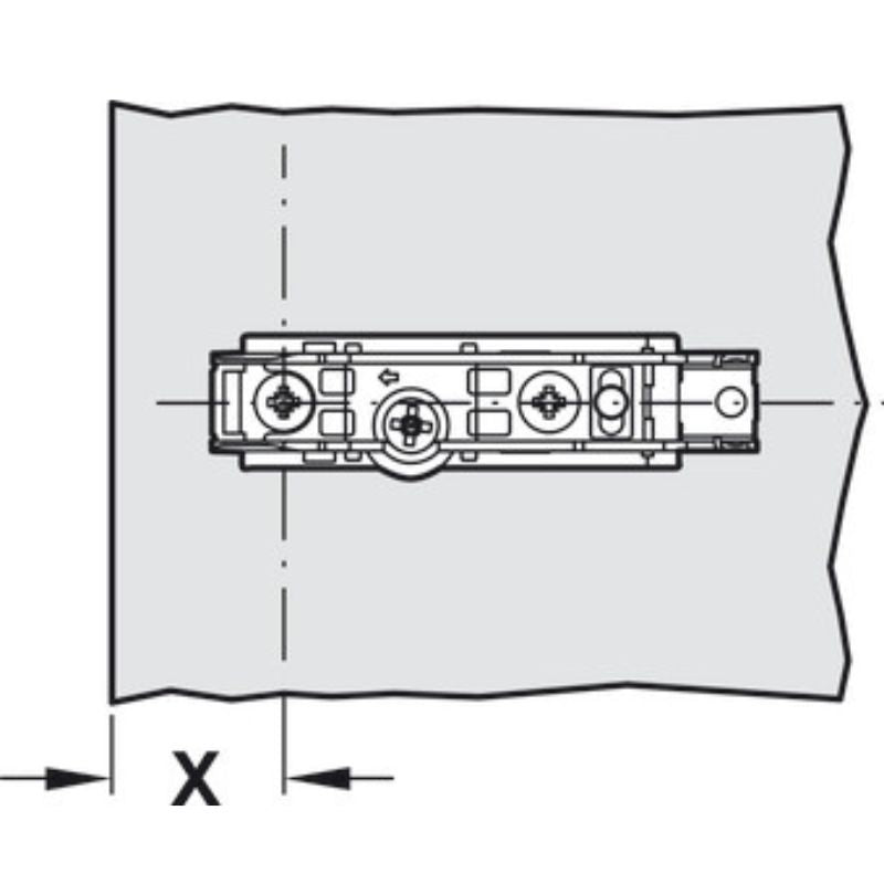 HAFELE - GRASS TIOMOS MO 125°