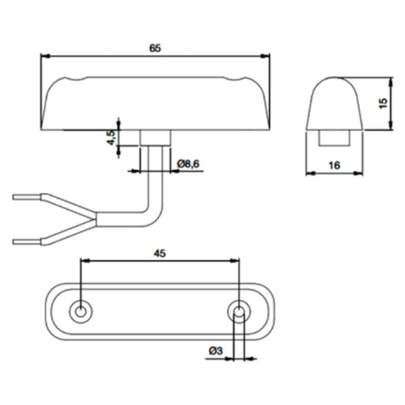 JOKON - LUCI DI INGOMBRO FRONTALI & POSTERIORI
