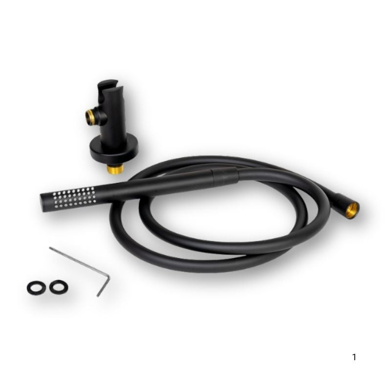 RV BASIC - DOCCINO CON SUPPORTO - NERO