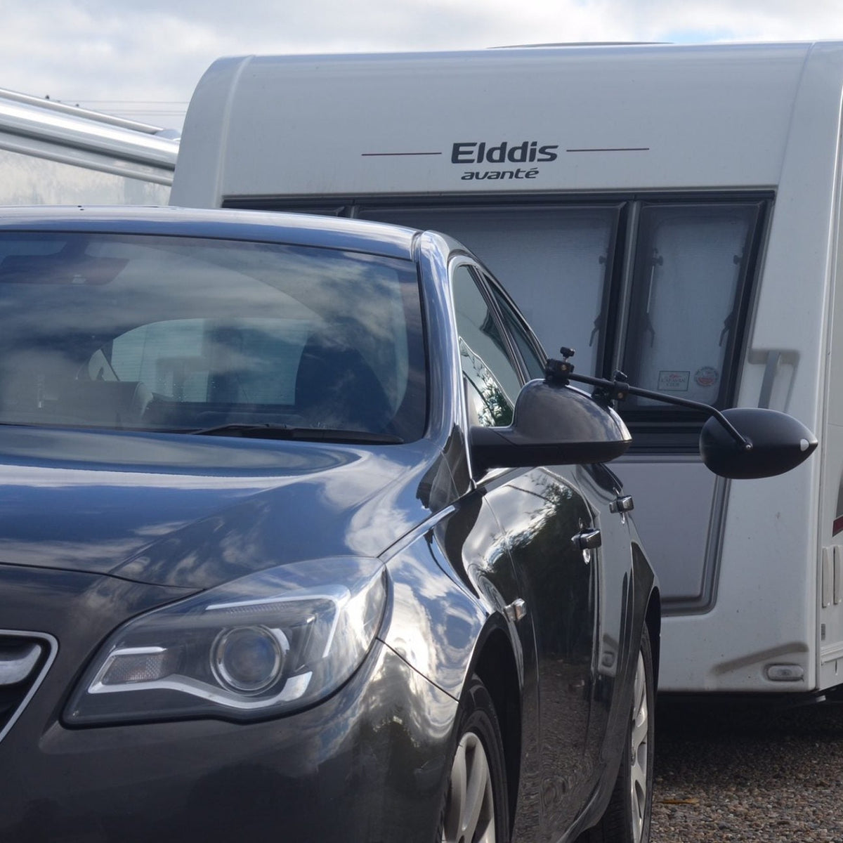 Milenco Aero Extra Wide specchi per caravan larghe