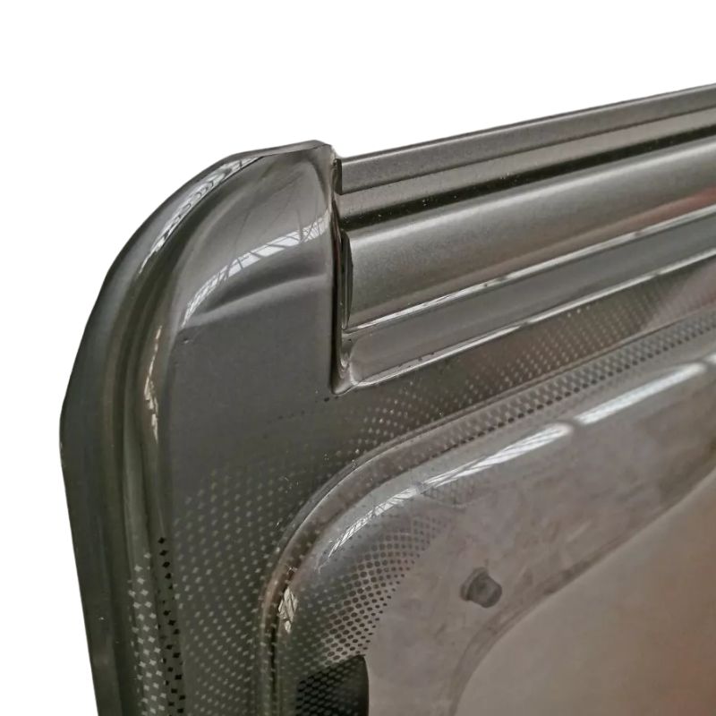 polyplastic f23 grigio primo piano angolo