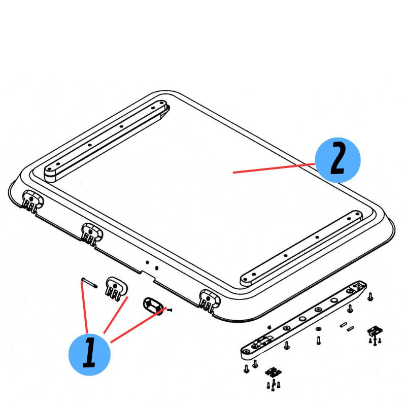 DOMETIC - RICAMBI HEKI 4