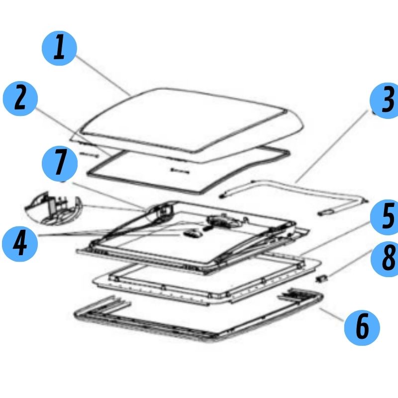 DOMETIC - RICAMBI MINI HEKI STYLE