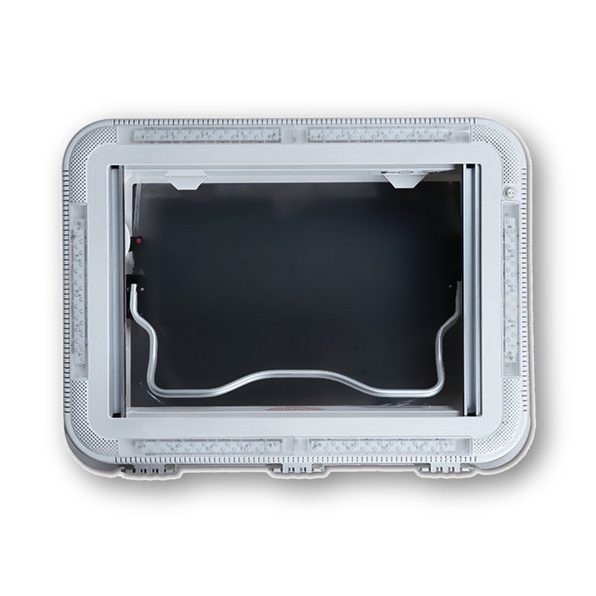 Oblò RV BASIC ExtraVent 70 Evo aperto visto dall&