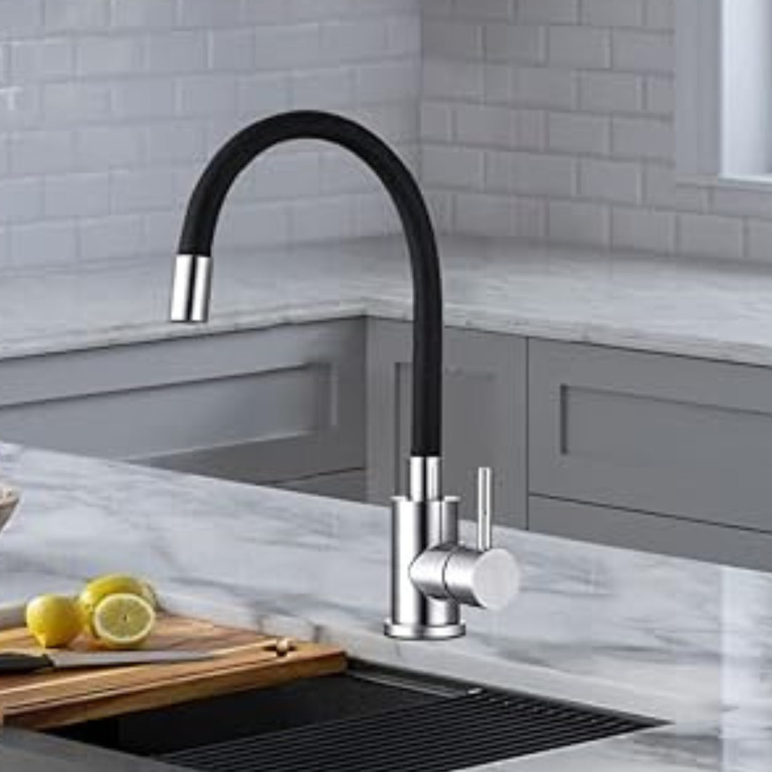 RV BASIC - MISCELATORE CANNA FLESSIBILE