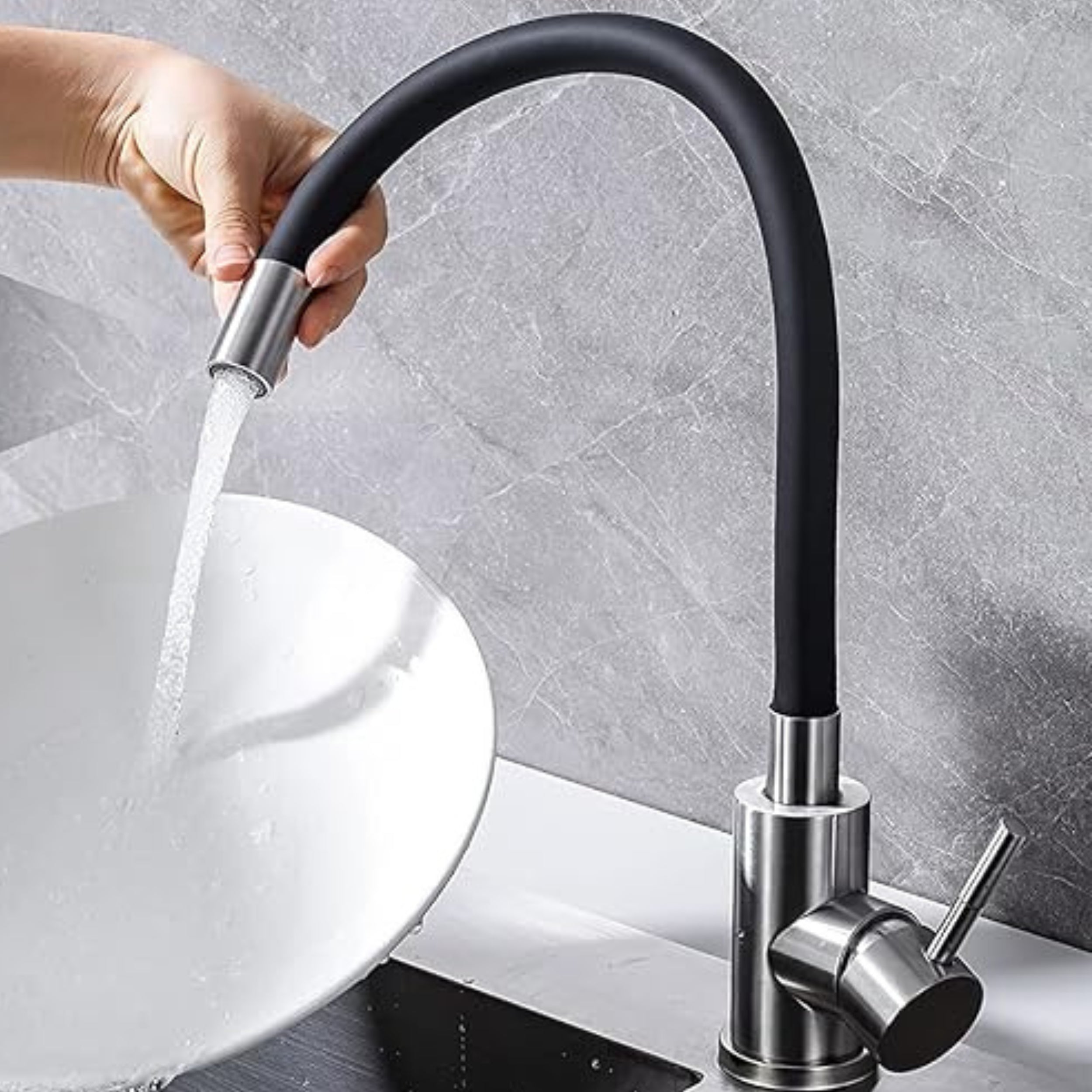RV BASIC - MISCELATORE CANNA FLESSIBILE