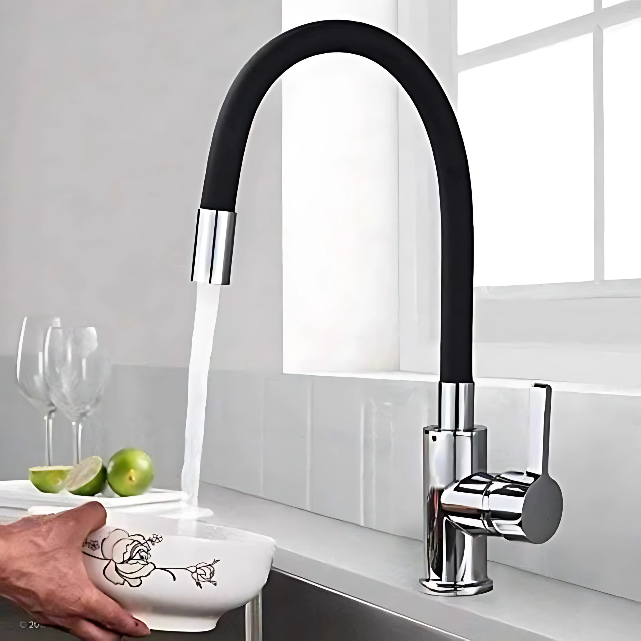 RV BASIC - MISCELATORE CANNA FLESSIBILE