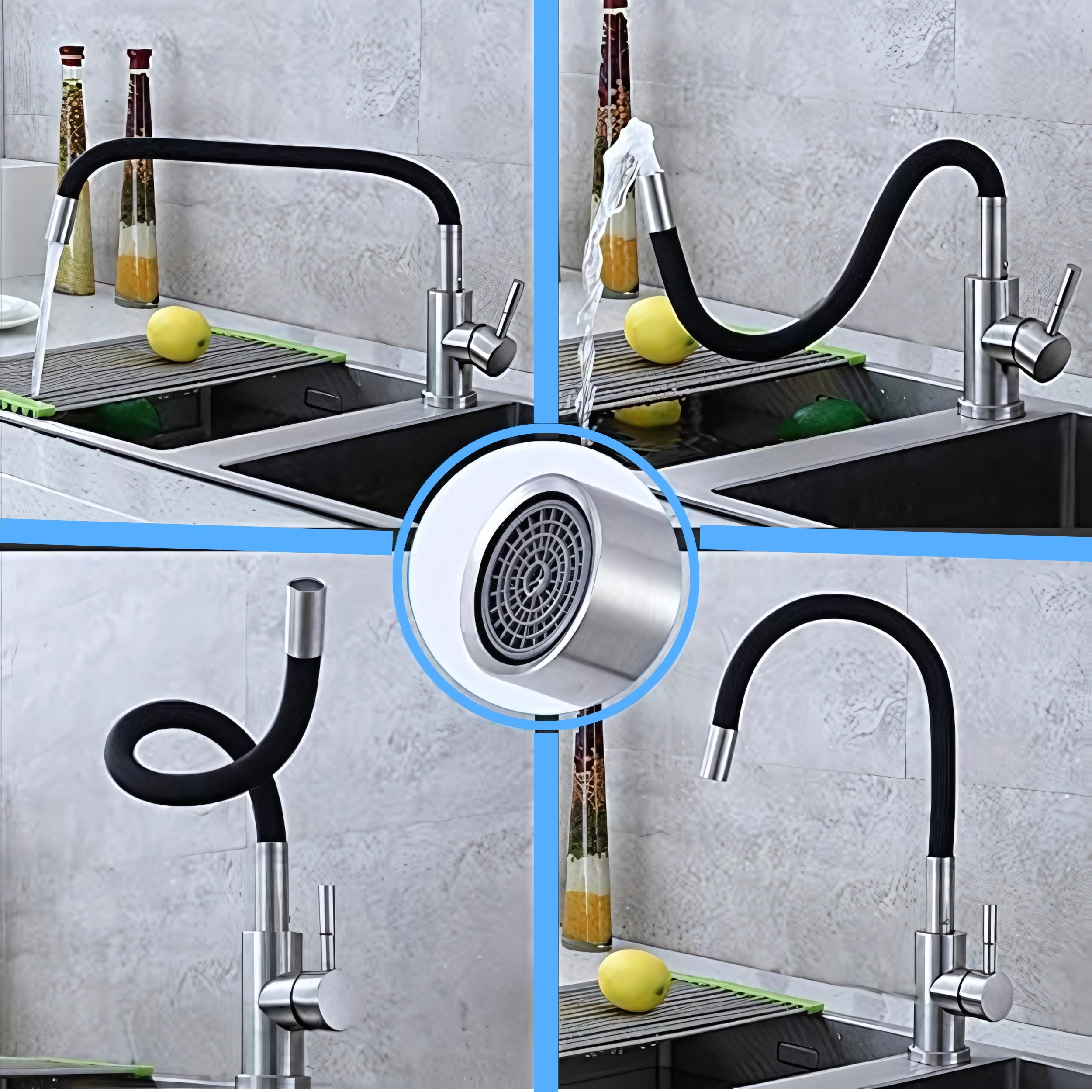 RV BASIC - MISCELATORE CANNA FLESSIBILE