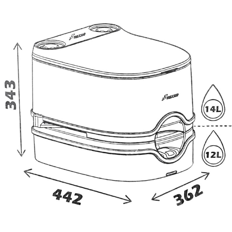 RV BASIC - WC PORTATILI