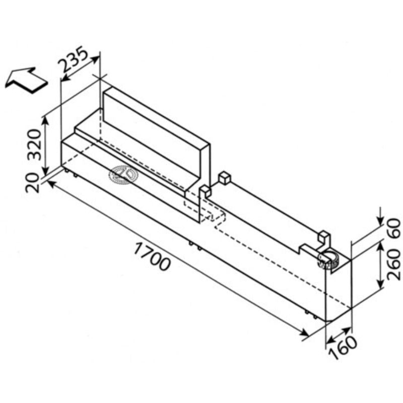SERBATOIO GRIGIE - SPRINTER & VW LT (dal 1997)