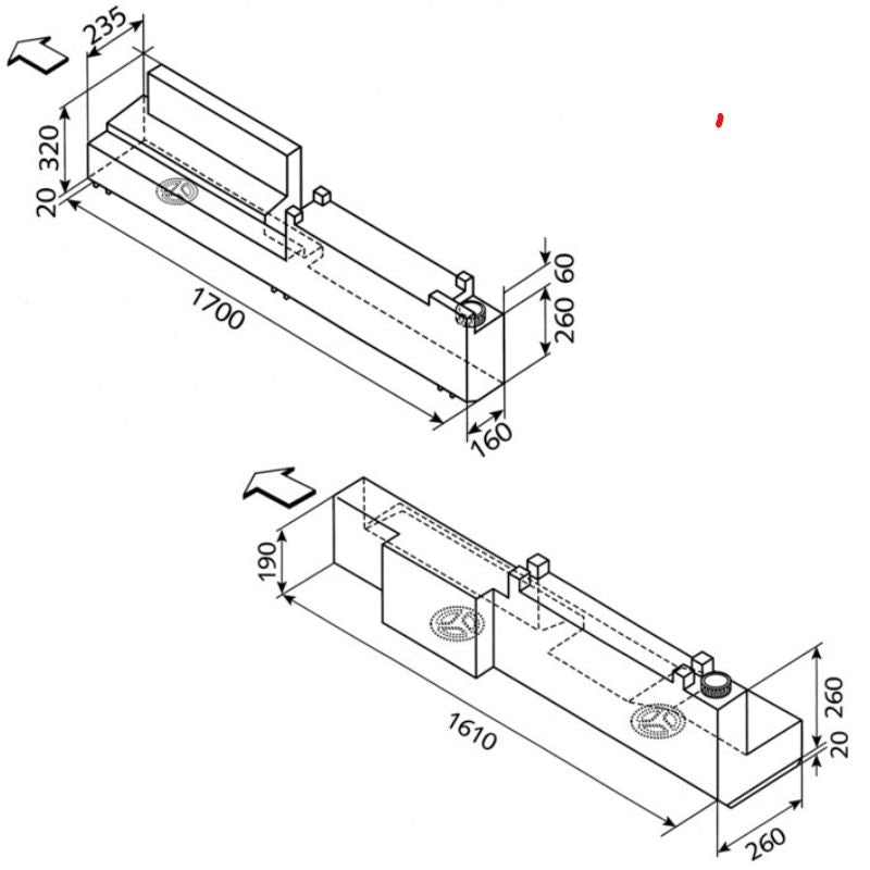 SERBATOIO GRIGIE - SPRINTER & VW LT (dal 1997)