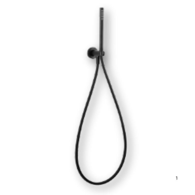 RV BASIC - DOCCINO CON SUPPORTO - NERO